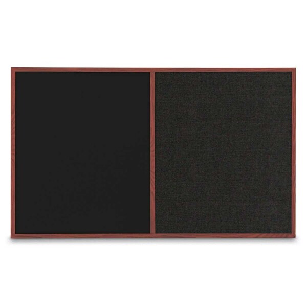 Enclosed Corkboard, 1 Door, 18"x24", 4" Fra